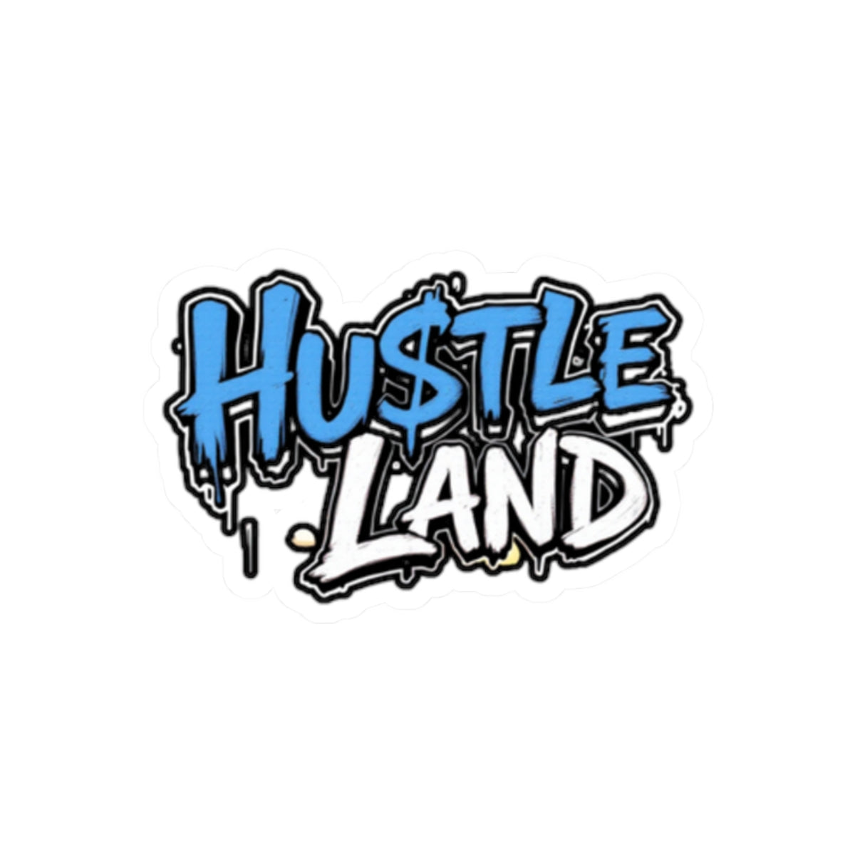 HU$TLE LAND Stickers